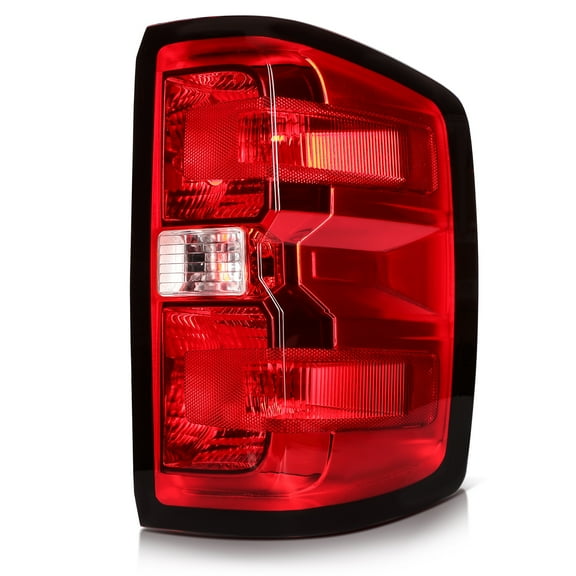ECCPP Tail Lights for 2014 2015 2016 2017 2018 2019 for Chevy Silverado Right Tail Light Assembly Red Clear Lens GM2801293