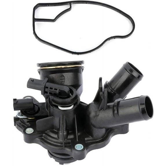 ECCPP Thermostat Housing Assembly fit for 2012-2015 for Mercedes-Benz C250,2012-2015 for Mercedes-Benz SLK250 - OE Replaces 2712000315