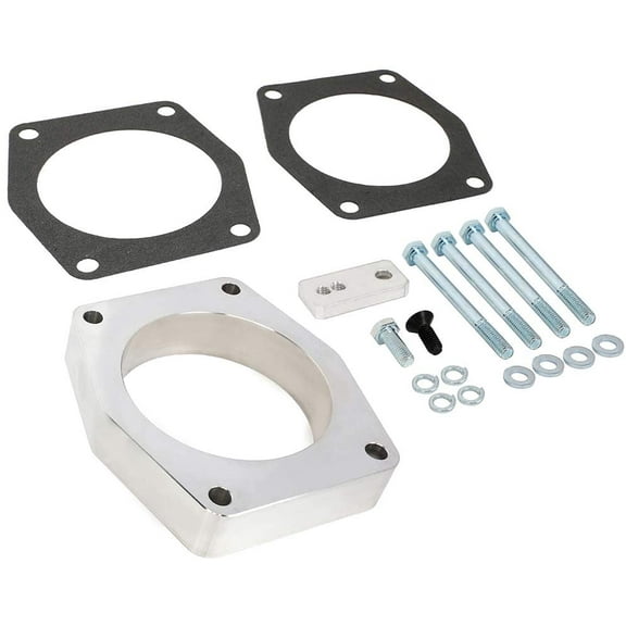 ECCPP Throttle Body Spacer Fit for Cadillac Escalade/for Cadillac Escalade ESV 6.2L, for Chevry Avalanche/Colorado 5.3L, for Chevry Silverado 1500/2500/ 3500