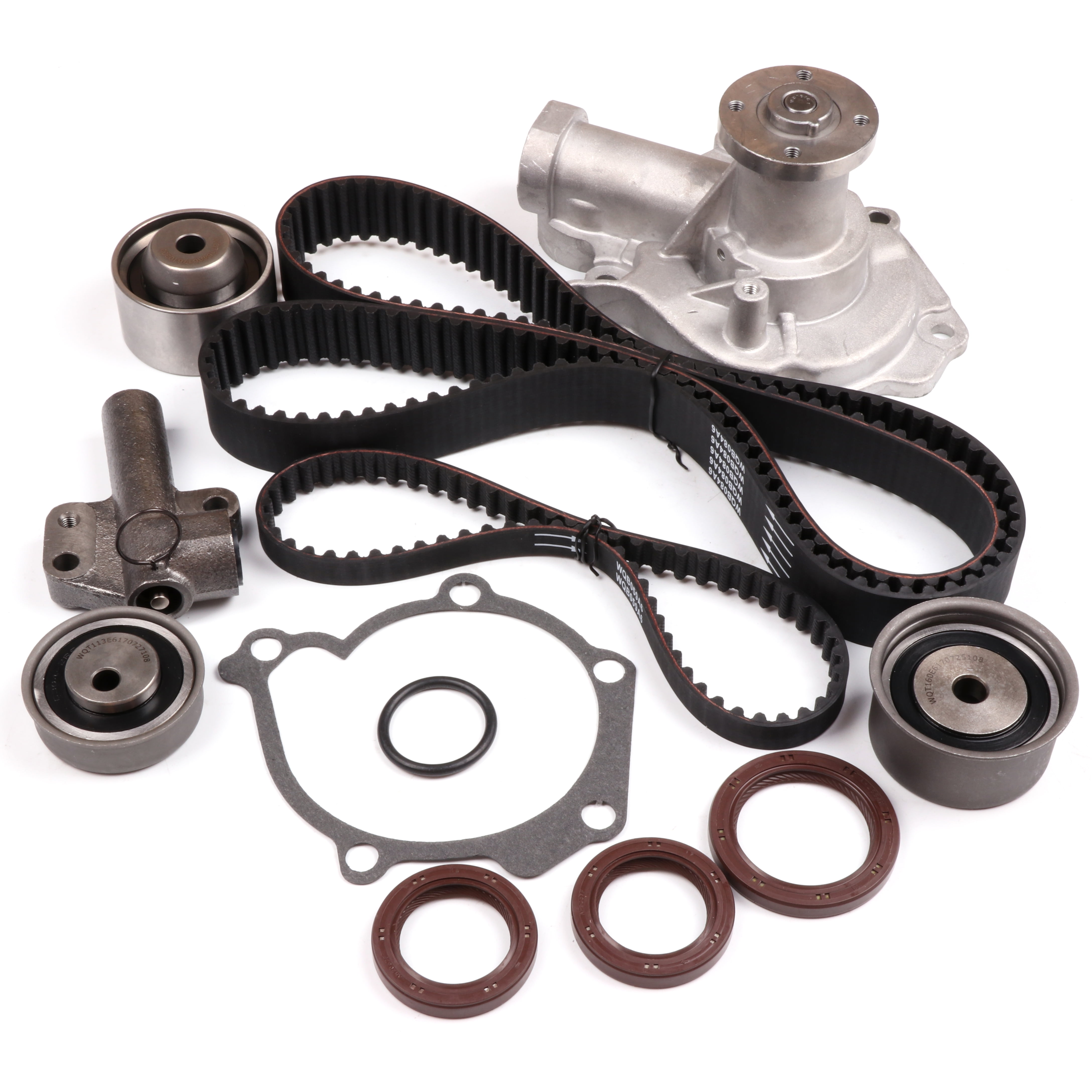 Mizumo Timing Belt Kit With Water Pump & Hydraulic Tensioner – Fits 2002-2006 Kia/Hyundai 3.5L DOHC