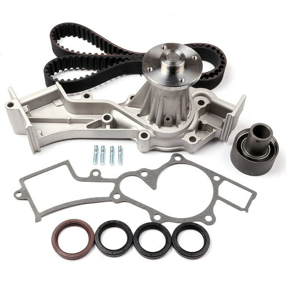 ECCPP Timing Belt Water Pump Kit Fit for 1996-2004 Nissan Frontier Xterra Pathfinder Infiniti QX4 3.3L V6 SOHC 12 Valve VG33E VG33ER Engine