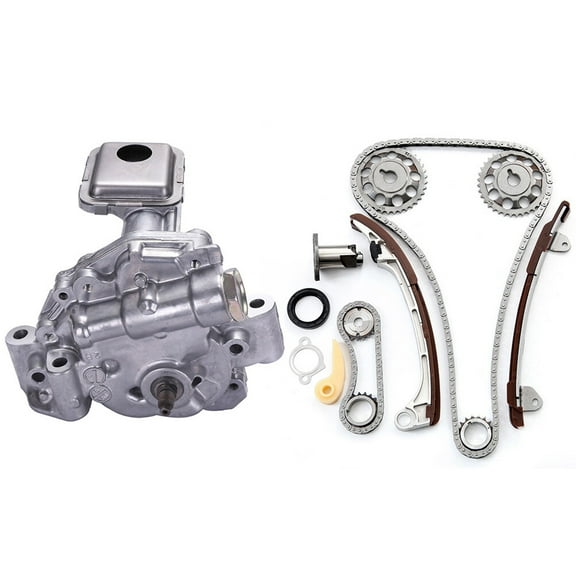 ECCPP Timing Chain Kit Oil Pump C753 Fit For 2006-2007 for Toyota Highlander 2002-2009 for Toyota Camry 2009 for Toyota Corolla