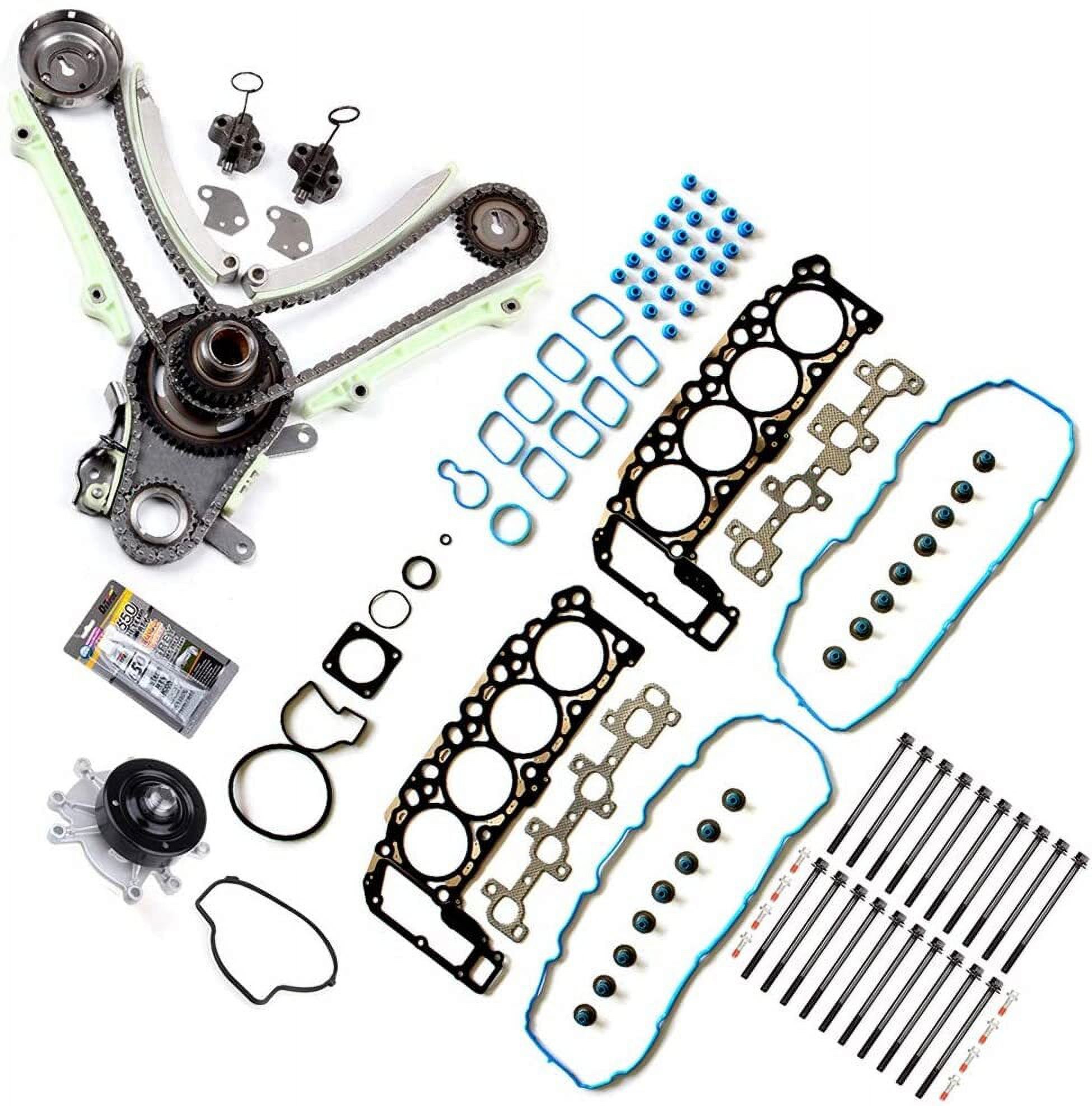 Timing Chain Set Kit For Dodge Durango 2000-2002 & Dakota 2000-2001 4.7L V8 SOHC - OE Spec, Direct Replacement