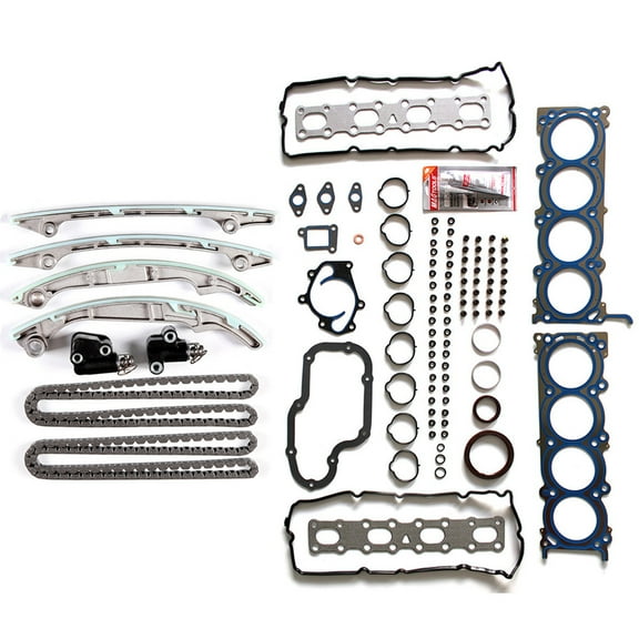 ECCPP Timing Chain Kit Replacement for Nissan for Infiniti Titan Armada Pathfinder QX56 5.6L