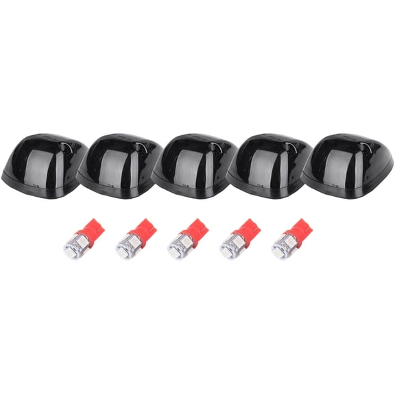 ECCPP Top Roof Running Light T10 5-5050-SMD Red LED Bulbs For Dodge For Ram 2500 1994-1998 For Dodge For Ram 3500 1994-1998 (Total)