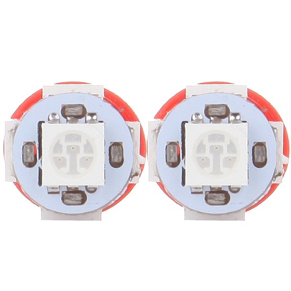 ECCPP Top Roof Running Light T10 5-5050-SMD Red LED Bulbs (Total)