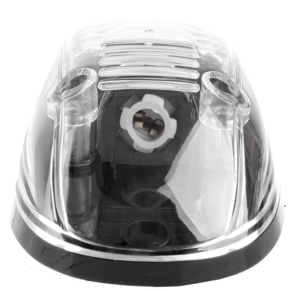 ECCPP Top Roof Running Marker Assembly+Wiring Pack T10-6-5730-SMD Xenon White LED Bulbs (Clear Len Total 5)