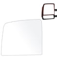 thumbnail image 1 of ECCPP Towing Mirror Glass Replacement for 2008-2017 For Toyota For Sequoia 2007-2017 For Toyota For Tundra Manual Adjustment Left Side Upper Flat Glass Tow Mirror Glass, 1 of 5