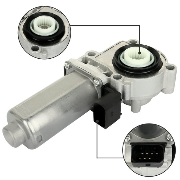 ECCPP Transfer Case Motor Fit for 2017-2018 for Land Rover Discovery 2005-2009 for Land Rover LR3 2006-2017 for Land Rover Range Rover Sport LR4 600-939 Transfer Case Shift Encoder Motor