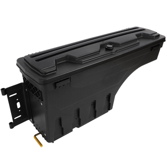 ECCPP Truck Bed Storage Box Compatible for TOYOTA for TUNDRA 2007-2021 Passenger Side Lockable Lid, truck toolbox with Lock, Black