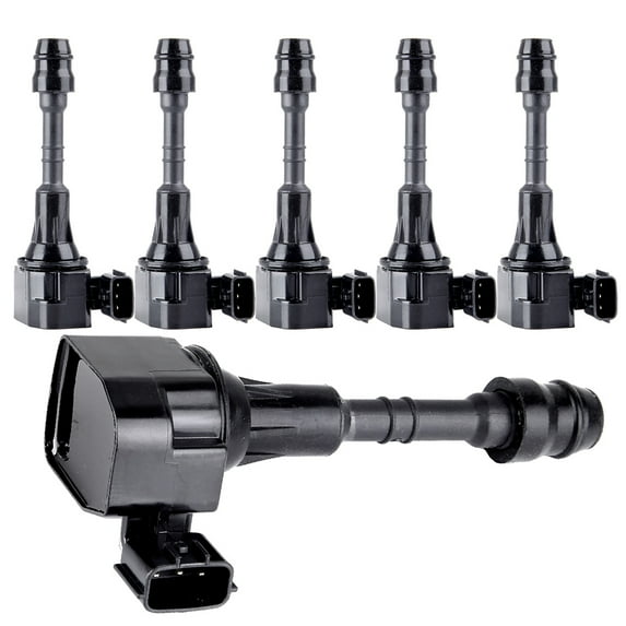 ECCPP UF349 Set of 6 Ignition Coils for Nissan for Infiniti for Suzuki Altima for Frontier Maxima Murano Pathfinder Quest Xterra 3.5L 4.0L V6 2002-2012 Replacement OE C1406 50075 5C1403