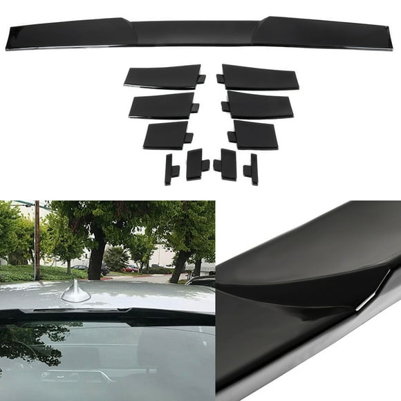 ECCPP Universal Carbon Fibre Spoiler Wing Rear Car Trunk Spoiler Wing Top Window Roof Fits select: 2012-2013 HONDA CIVIC LX, 2008-2010 HONDA ACCORD EXL