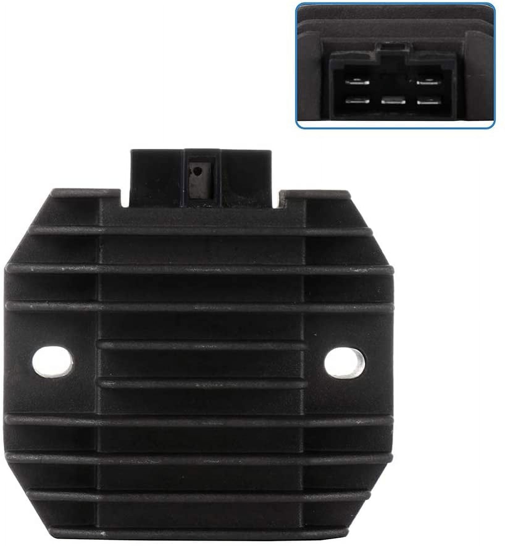 ECCPP Voltage Regulator Rectifier Fit for 1998-2001 Yamaha YZF R1 1999-2002 Yamaha YZF R6 2006-2009 Yamaha YZF R6S 1997-2007 Yamaha YZF600R Motorcycle Regulator Rectifier