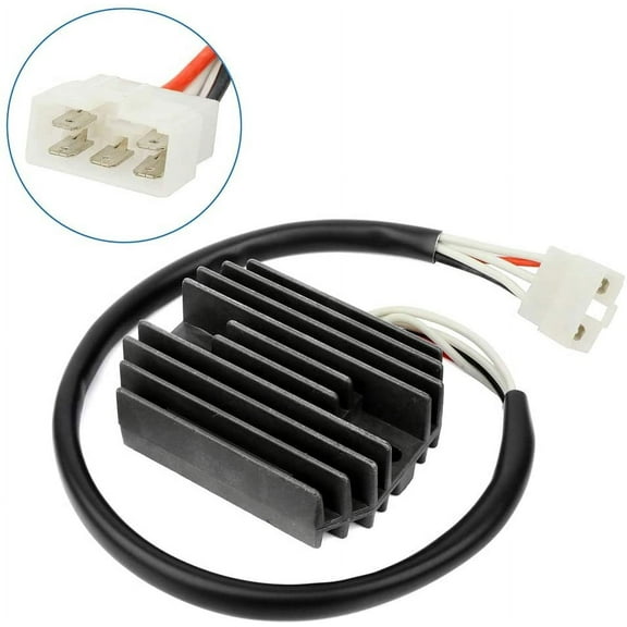 ECCPP Voltage Regulator Rectifier Fit for 2001-2005 Yamaha FZ1 2001-2011 2013-2016 Yamaha V Star 650 5KP-81960-00-005FL-81960-00-00 21066-1106 Rectifier Regulator