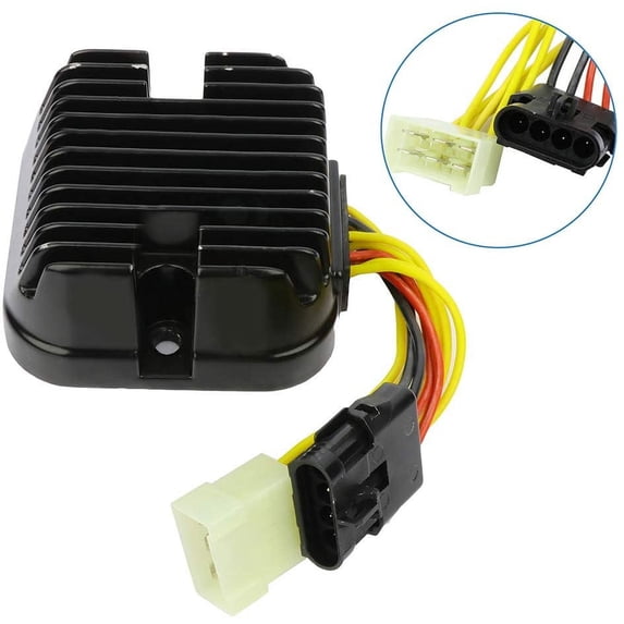 ECCPP Voltage Regulator Rectifier Fit 2002-2005 Polaris Frontier Compatible with 4011100 4010538 Rectifier