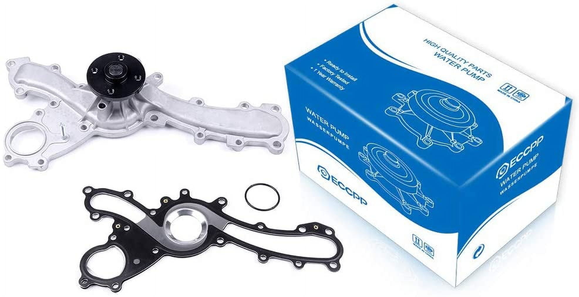 ECCPP WPT803 1610009440 Water Pump with Gasket fits for 20052015 Lexus Toyota Avalon Camry