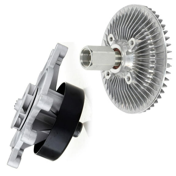 ECCPP Water Pump Engine Cooling Fan Clutch Kit for Dodge for Jeep Ram 1500 Grand for Cherokee 4.7L Fits select: 2003-2004 DODGE RAM 1500 ST/SLT, 2007 DODGE RAM 1500 ST