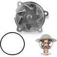 thumbnail image 1 of ECCPP Water Pump Thermostat Housing Assembly fit for Ford for F-150 4.6L 1997-2002, for Ford for F-150 5.4L 1997-2002, for Ford for F-250 5.4L 1997-1999 1999-2002 20238 252-485, 1 of 5