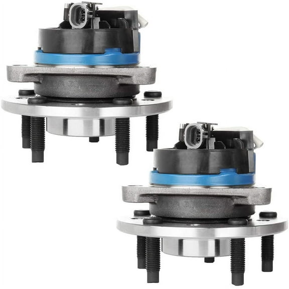 ECCPP Wheel Hub and Bearing Assembly Front 513137 fit For Chevrolet Classic 2004-2005, For Malibu 1997-2003, For Oldsmobile Alero, Cutlass, For Pontiac Grand Am 5 Lugs Wheel Bearing Hubs with ABS 2pcs