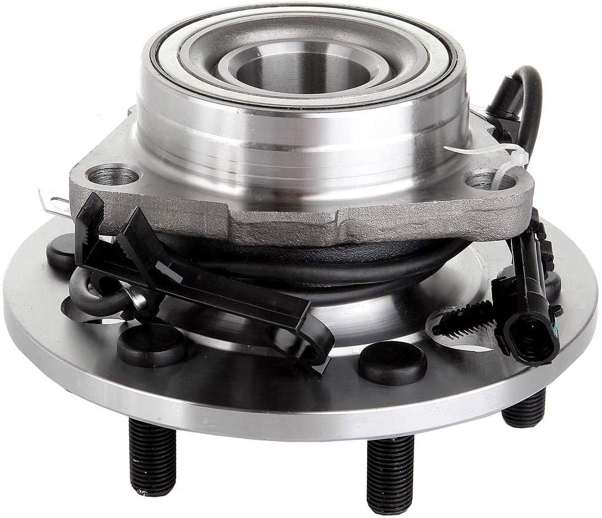 ECCPP Wheel Hub and Bearing Assembly Front 515024 fit 1995-2000 Chevy Cadillac GMC 4WD Replacement for 6 lugs wheel hub with ABS 3 Bolt Flange