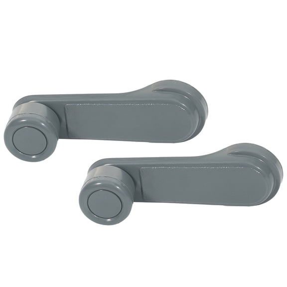 ECCPP Window Crank Handles Driver Passenger Side for 1985-1993 for Nissan 720 D21 Gray(2PCS)