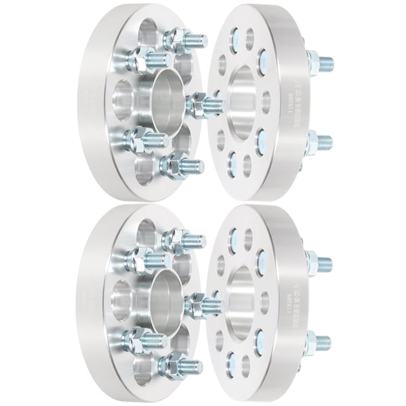 ECCPP fit for 1996-2013 for Subaru Impreza 1 inch 5 Lug Wheel Spacer Adapters 5x100mm to 5x100mm 12x1.25 Studs