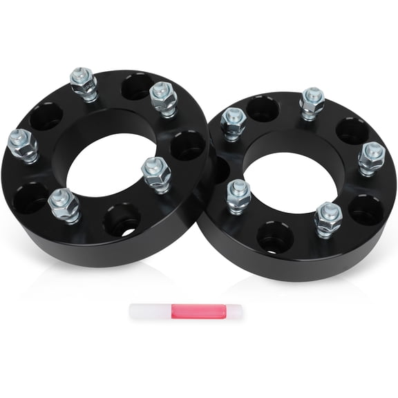 ECCPP fit for 2003-2005 for Ford E-150 Club Wagon 2 PCS 5x5.5 to 5x5 Wheel Spacers Adapters Lug Centric 1.5" 5 Lug 1/2 87.1mm hub bore