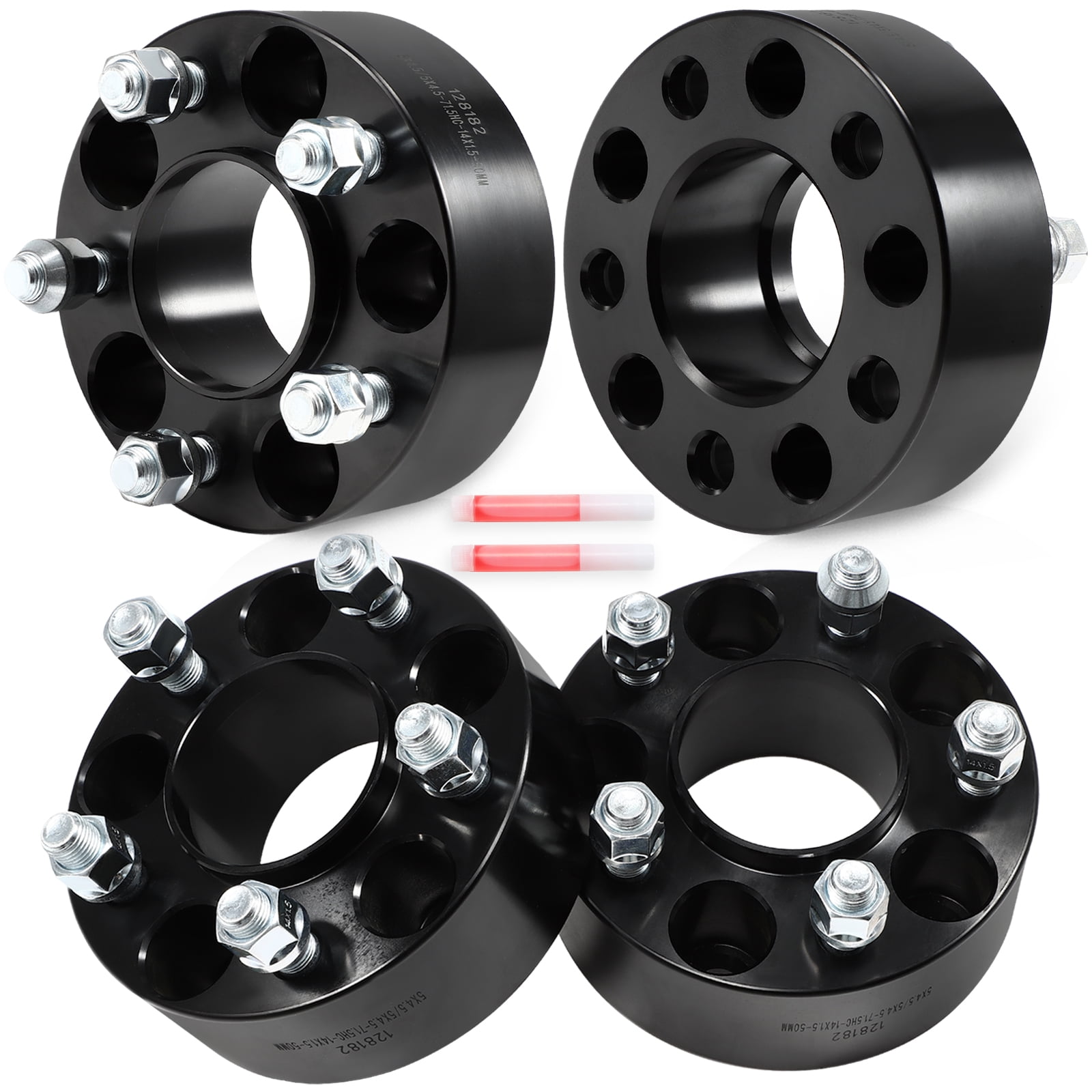 20Pc Black Factory Style Lug Nuts For Chrysler 300 & Dodge (2005+) M14x1.5