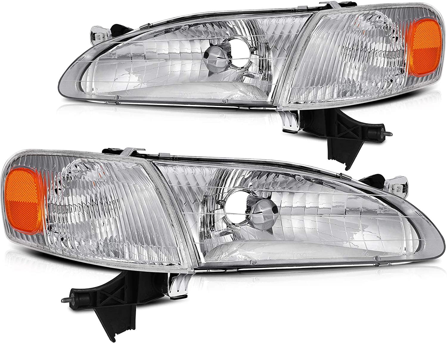 ECCPP headlight assembly kit for 1998 1999 2000 for TOYOTA Corolla ...