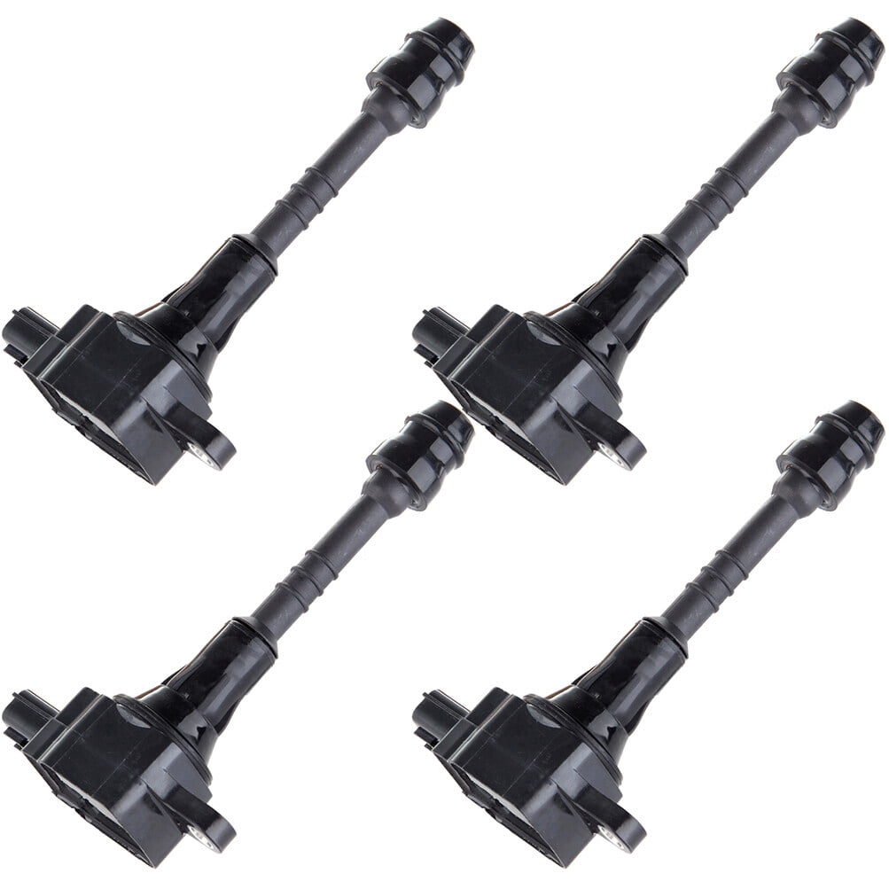ECCPP ignition coil coils UF351 PACK OF 4 ,for Nissan Sentra 1.8L 2002 2003 2004 2005 2006,for Nissan Almera 1.8L 2001 2002 2003 2004 2005 UF351 UF-548 5C1394