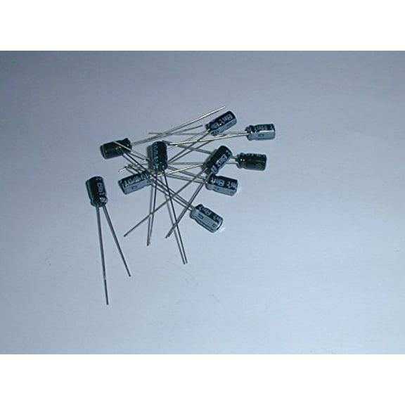 ECEA1HKAR47 ALUMINUM ELECTROLYTIC CAPACITOR RADIAL LEADED 50V .47UF 4mmx7mm 20% 85deg C 2mm LS (10 pieces) - ECEA1HKAR47