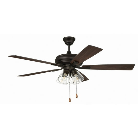 Craftmade Lighting - Eos - 5 Blade Ceiling Fan with Light Kit-19.48 Inches Tall