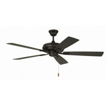 ECF52ESP5-ESPWLN Craftmade Lighting Eos - 5 Blade Ceiling Fan-14.25 Inches Tall and 52 Inches Wide-Espresso Finish-Espresso/Walnut Blade Color