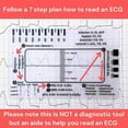 thumbnail image 1 of ECG 7 Step Ruler, ECG 7 Step Ruler for ECG/EKG Interpretation, Rapid and Quick Cardiac Analysis and Measurement Tool, 1 of 7
