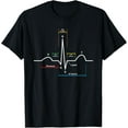thumbnail image 1 of ECG / EKG Heartbeat T-Shirt, 1 of 4