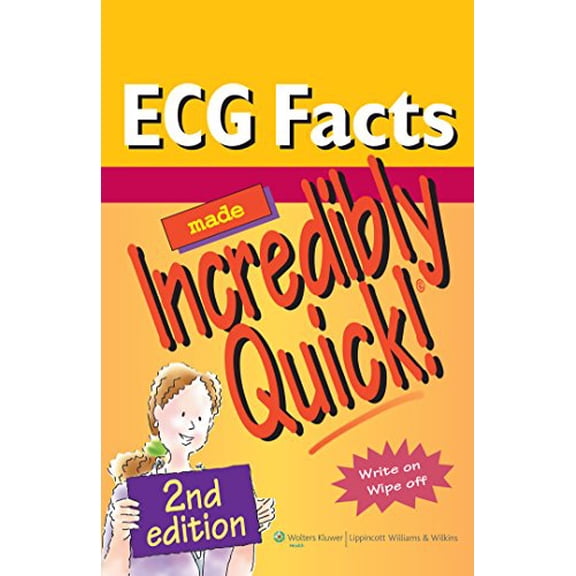 Pre-Owned ECG Facts Made Incredibly Quick! (Spiral-bound) 1605474762 9781605474762