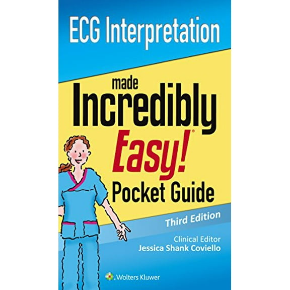 Pre-Owned Incredibly Easy! Series(r) ECG Interpretation: An Incredibly Easy Pocket Guide, (Paperback)
