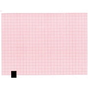 ECG Paper 110MM X 140MM X 142SHEETS Works for FUKUDA OP-222TE, FX 7202, EDAN SE 601 Series, SE-601A, SE-601, SE-601C, Cardio TECH CRT-6, SE-601B, EDAN SE-3, SPACELABS SL6, Advanced ECG-6 5