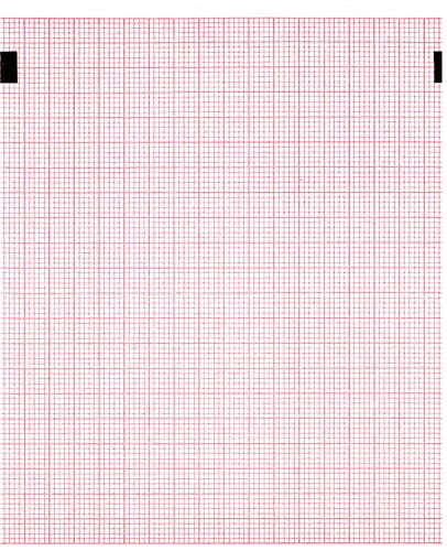 ECG Paper 112MM X 90MM X 300 Sheets (Works for KENZ 302-R112X27) (5)
