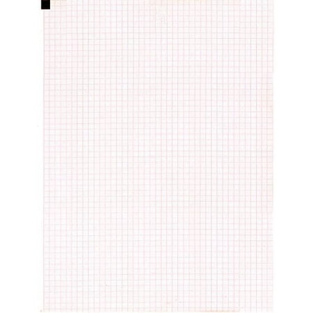ECG Paper 210MM X 295MM X 150 Sheets (147 FT) (Works for 22616605/22616611, EDAN SE-12. MAC 1200 A4 Size, Spacelabs Cardioexpress SL12 MS1-32462, Beneheart R12) (10)