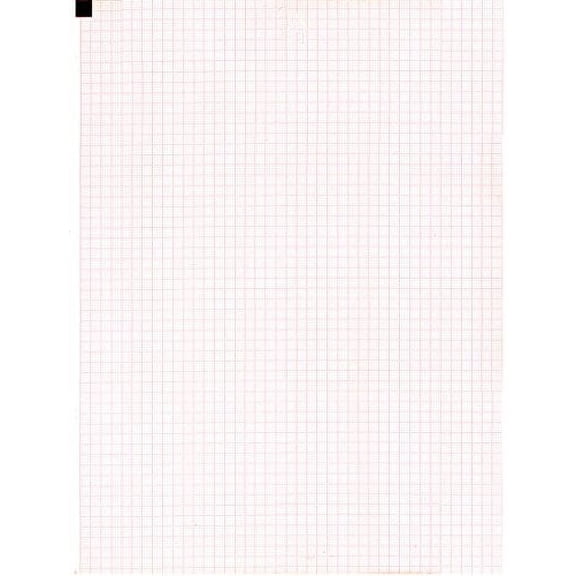 ECG Paper 210MM X 295MM X 150 Sheets (147 FT) (Works for 22616605/22616611, EDAN SE-12. MAC 1200 A4 Size, Spacelabs Cardioexpress SL12 MS1-32462, Beneheart R12) (10)
