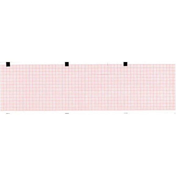 ECG Paper 80MM X 90MM X 360Sheet (Works for HELLIGE Contrast, MAC 400, MAC 600, 2030887-001) (5)