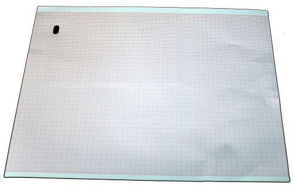 ECG Paper For MAC 1000, 1200, 3500, 5500 - 216mm X 280mm X 300 Sheets (ALL RED Grid) (3)