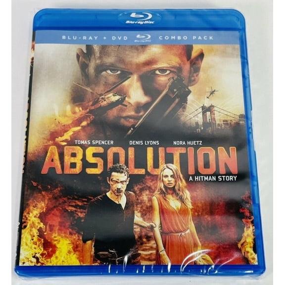(Open Box) ECHO BRIDGE ENTERTAINMENT Absolution A Hitman Story 2021 (Blu-ray)