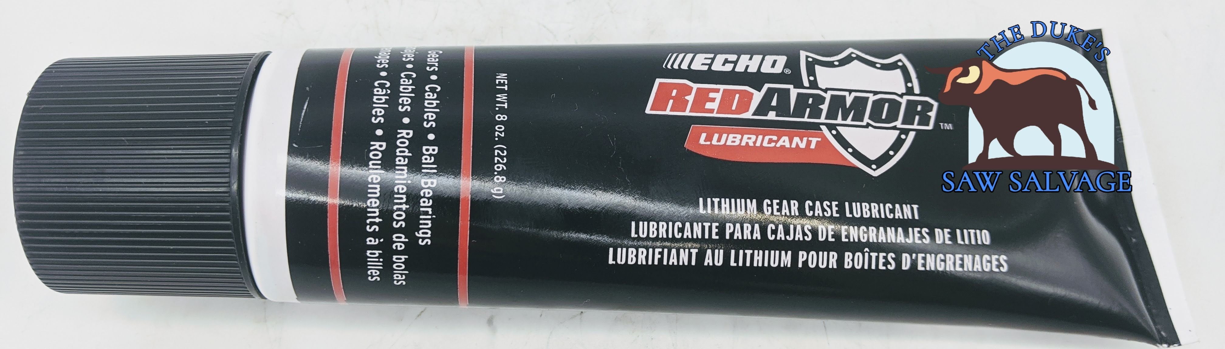 ECHO PREMIUM RED ARMOR LITHIUM GREASE LUBE TUBE 8OZ