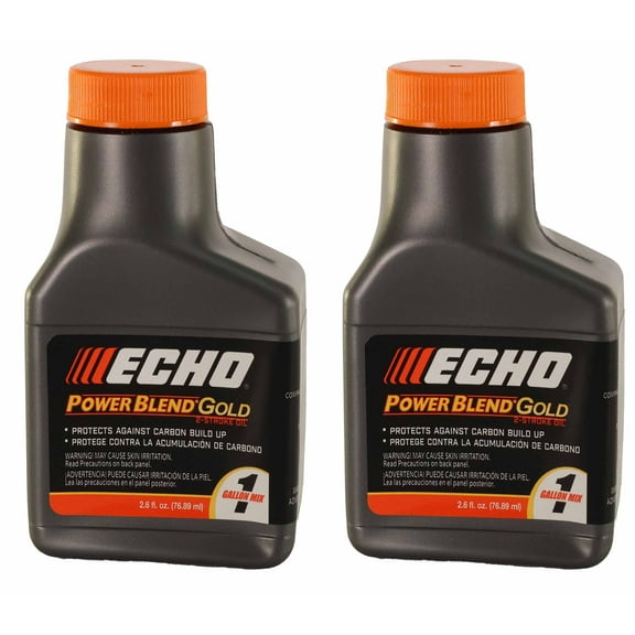 ECHO Power Blend Protect Against Carbon Build Up 2-Stroke Oil, 2,6 fl oz