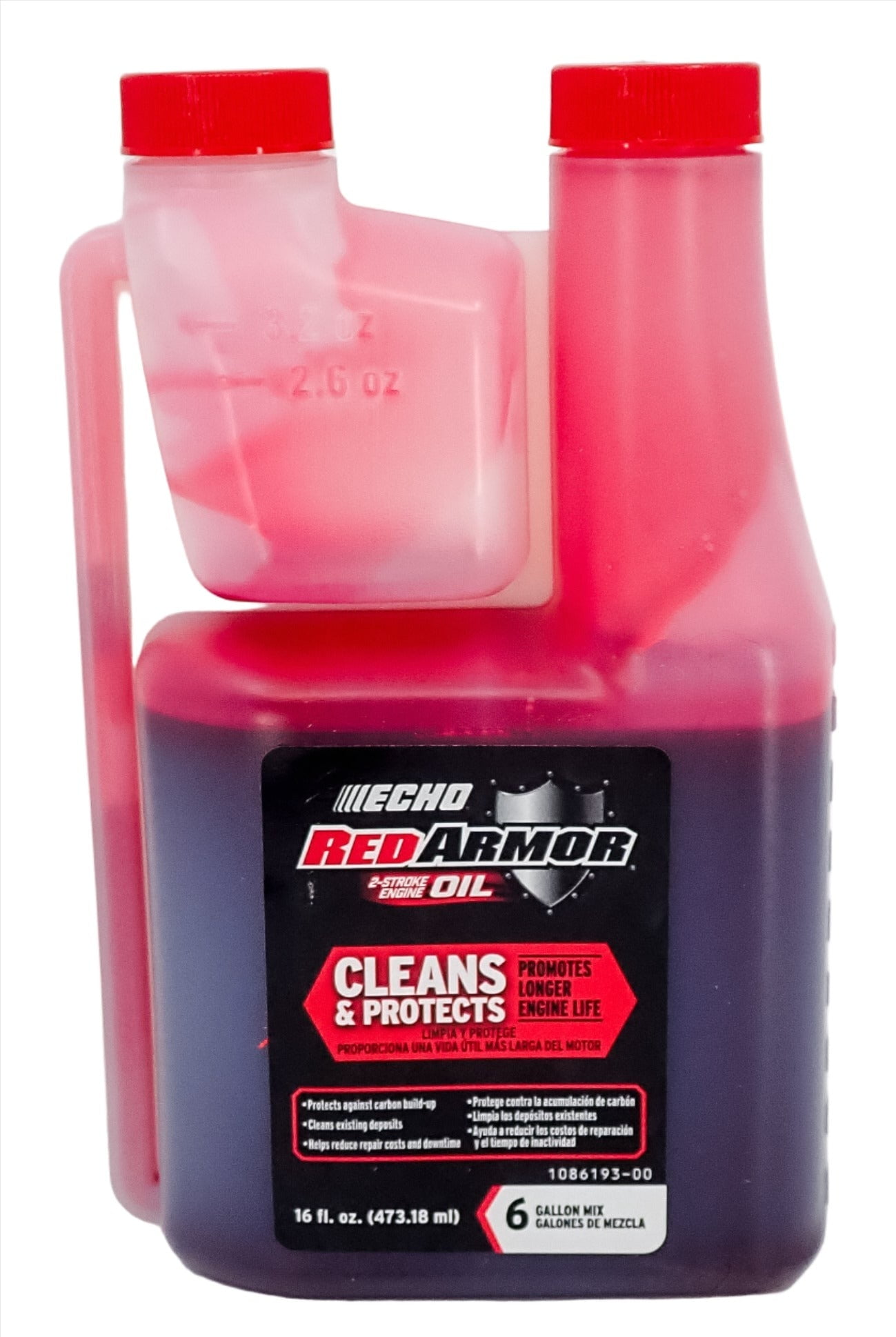 ECHO RED ARMOR TWO STROKE OIL 16OZ SQUEEZE BOTTLE - Walmart.com