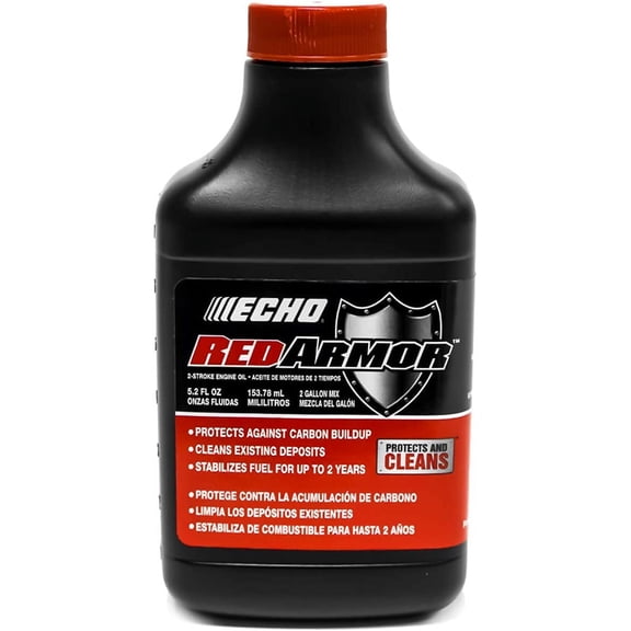 ECHO Red Armor Engine Motor Oil, Red, 5.2 oz, 6550002S