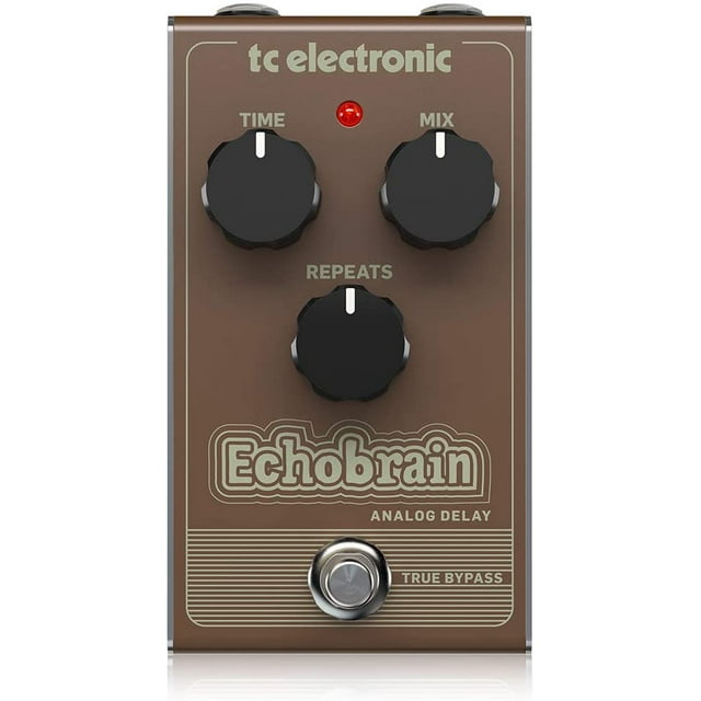 ECHOBRAIN ANALOG DELAY VintageStyle Delay Pedal with AllAnalog Bucket