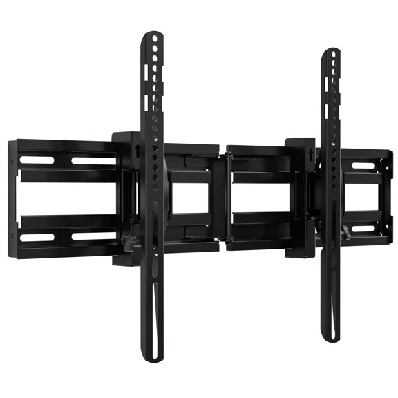 ECHOGEAR Extendable Tilting TV Wall Mount for 32 to 90" Screens up to 110lbs - Reduce Glare w/ 5.2" Extension for 12 deg Tilt - Universal TV Mount w/ 3-Step Install & Included Hardware  UL Listed